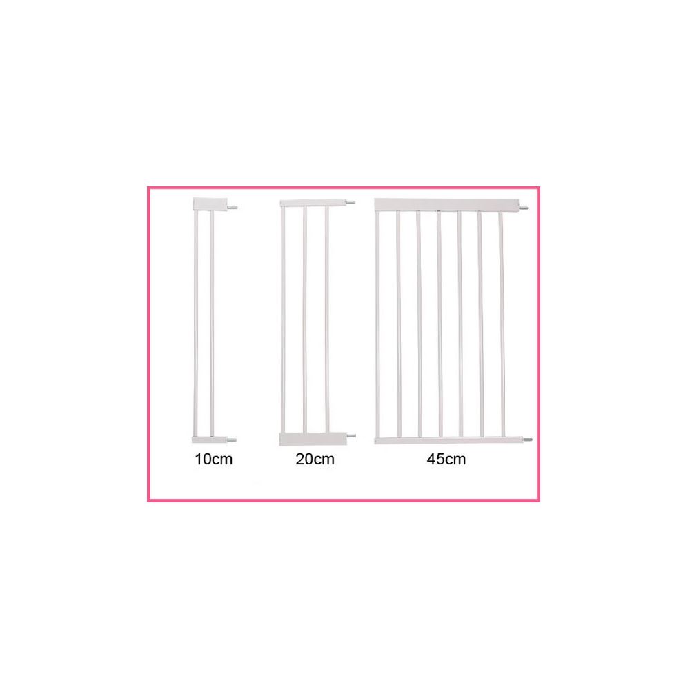 Minybaby MB10520B 20 cm Güvenlik Kapısı Uzatma Parçası Beyaz Tekzen