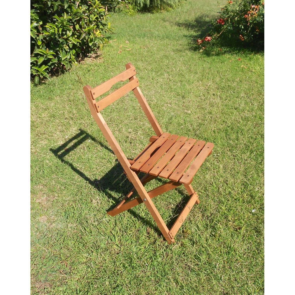 Modermo Ahşap Katlanır Sandalye 633466 110 Tekzen