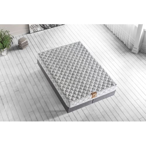 Niron Star Çift Kişilik Ergonomik Yaysız Visco Yatak 160x200 cm Tekzen