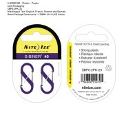 Nite-İze S-Biner Plastik Size 0 Purple
