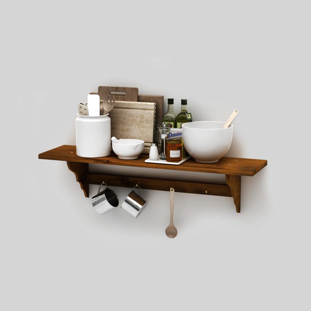 Onlywood Rustic Duvar Rafı Eskitme Tekzen Onlywood Rustic Duvar Rafı Eskitme Tekzen