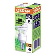 Osram Mini Enerji Tasarruflu Spiral 3'lü Ampul Sarı Işık 