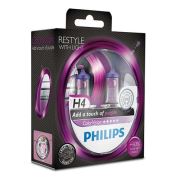 Philips H4 Model Color Vision Purple Far Ampül Seti 423100