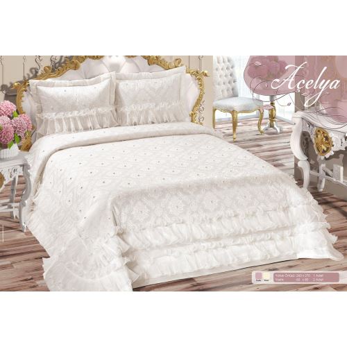Prado Fantazi Yatak Örtüsü Açelya Tekzen Prado Fantazi Yatak Örtüsü Açelya Tekzen