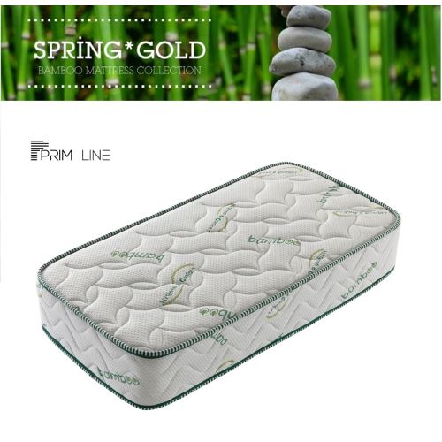 Prim Line Hygiene &amp; Comfort Bamboo Ortopedik Yaylı Yatak 130x190 cm