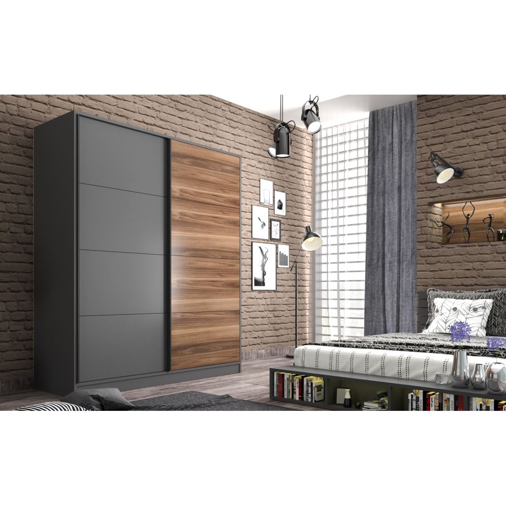 Rabi Prestij Paris Sürgülü Gardırop Tekzen