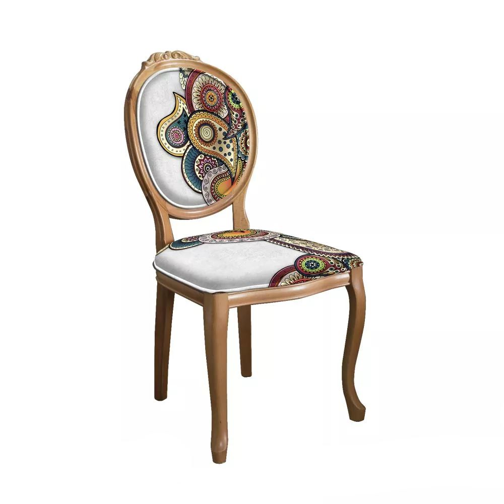 Reconcept Madam Motifli Sandalye TX090 Tekzen Reconcept Madam Motifli Sandalye TX090 Tekzen