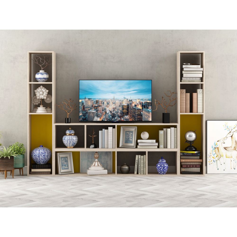 Sanal Mobilya Akura Tv Üniteli Çok Amaçlı Dolap Sonomo