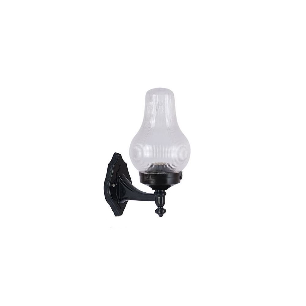 Şanlı 824 Dış Mekan Abs 30 cm Akrilik Camlı Gaz Lambalı Duvar Aplik