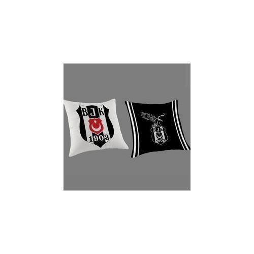 Taç 71025859 Beşiktaş Logolu Kırlent 40x40 cm