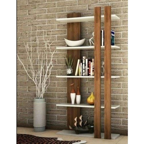 Tdesigno Santra 5Raflı Kütüphane Ofis Dosya Dolabı Ceviz