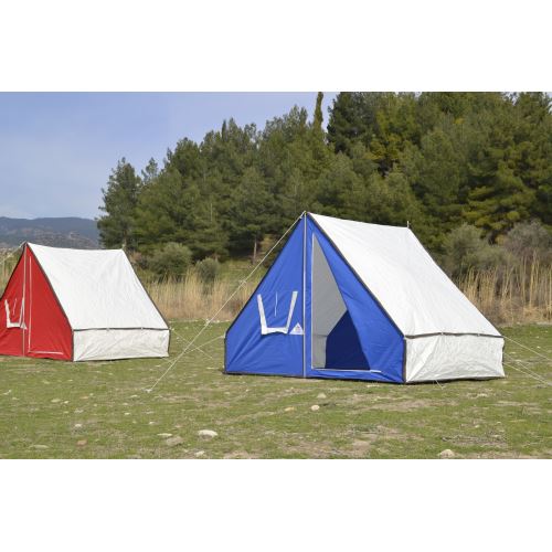 İzci Tipi Kamp Çadır Kırmızı Tekzen