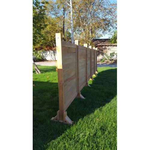Tekzen Ahşap DuvarAra BölmeSeperatör 100x120 cm Kahverengi Tekzen