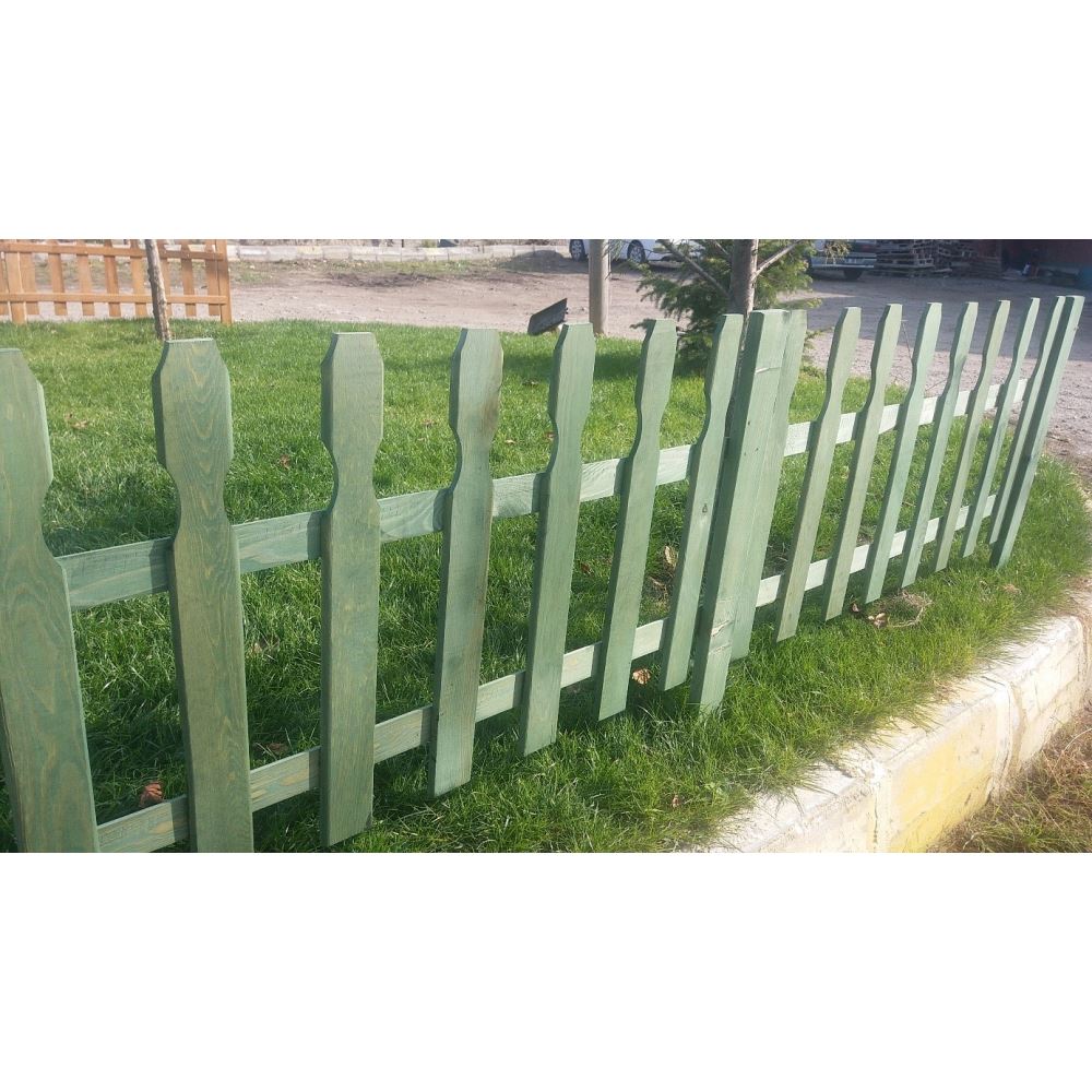 Tekzen Modern Bahçe Çiti Yeşil Tekzen