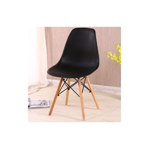 Tekzen Ahşap Ayaklı Sandalye SiyahYHA02 Tekzen