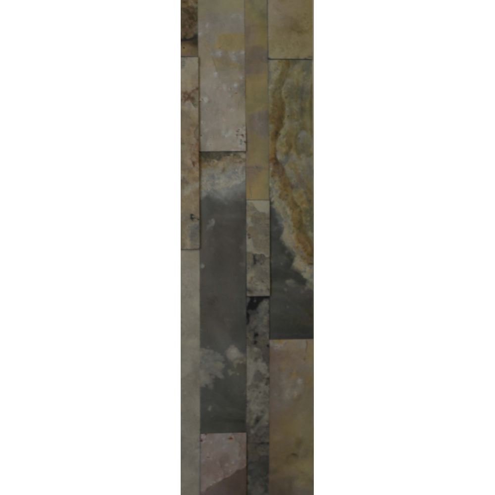 Duvar Paneli Doğaltaş 15x60 cm 2 mm Autumn Tekzen Duvar Paneli Doğaltaş 15x60 cm 2 mm Autumn Tekzen