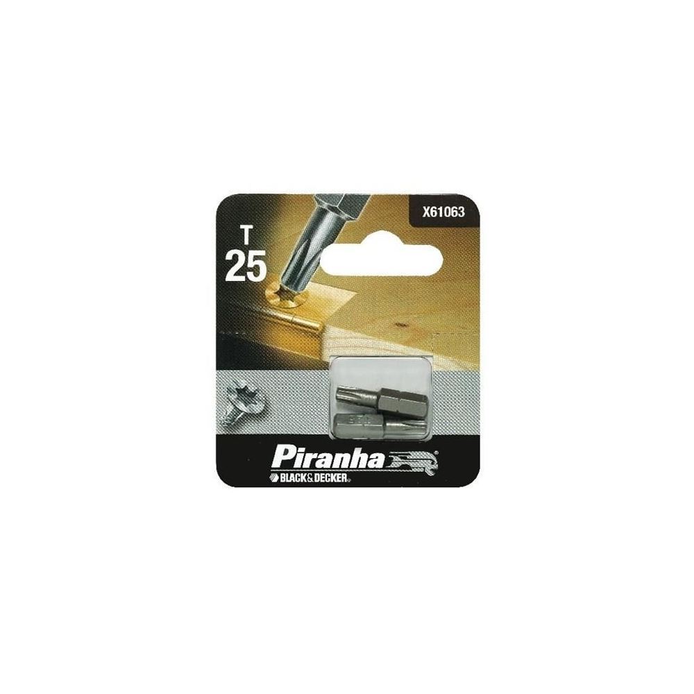 Piranha Tornavida Ucu Torx T20x25 mm X61062 Tekzen