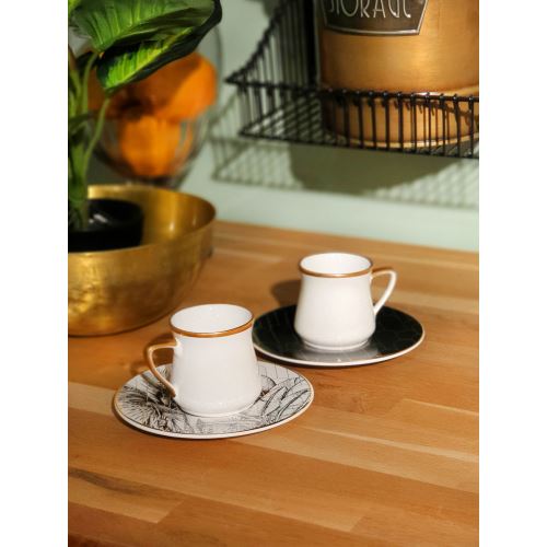 The Mia Cote Çift Kişilik Kahve Fincanı Seti PRS0122 Tekzen