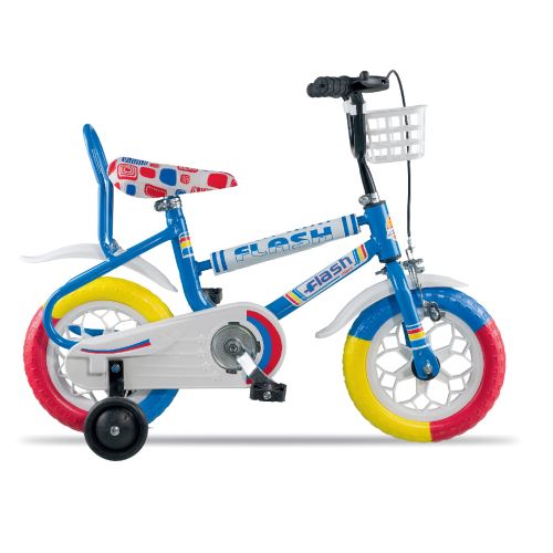 Tunca Flash 12 Jant Çocuk Bisikleti (Renkli Tekerlek) 2-4 Yaş Mavi
