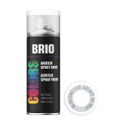 Brio Sprey Boya Akrilik Beyaz Parlak  B9010 400Ml