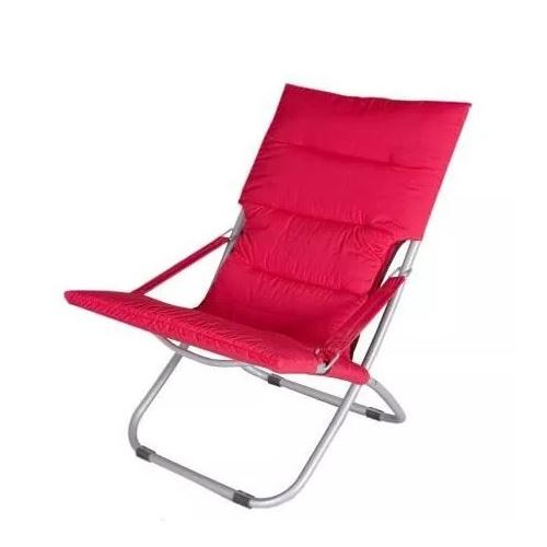 Kamp & Plaj Sandalyesi Kırmızı Renk -1348