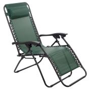 Tekzen Home D10018 Zero Gravity Koyu Yeşil Sandalye 
