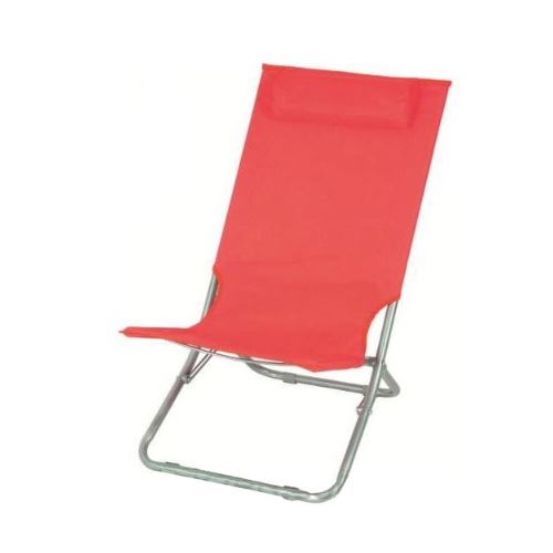 Tekzen Home Katlanır Plaj Sandalyesi Kırmızı - d1002
